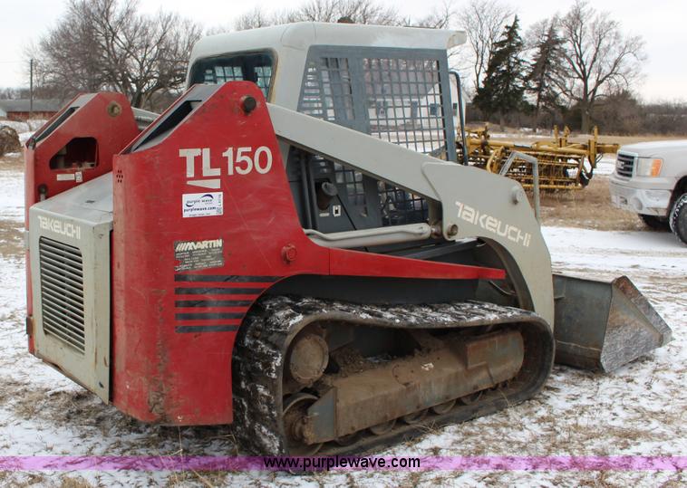 image for item L6716 2002 Takeuchi TL150 tracked skid steer