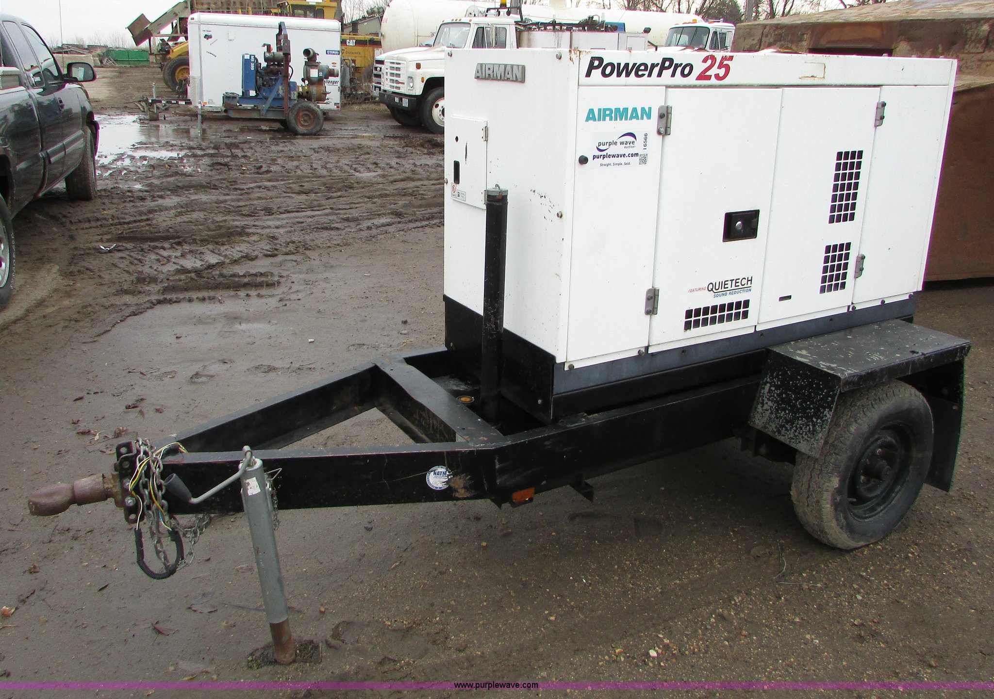 2004 Air Man Power Pro generator in Prinsburg, MN Item I6566 sold