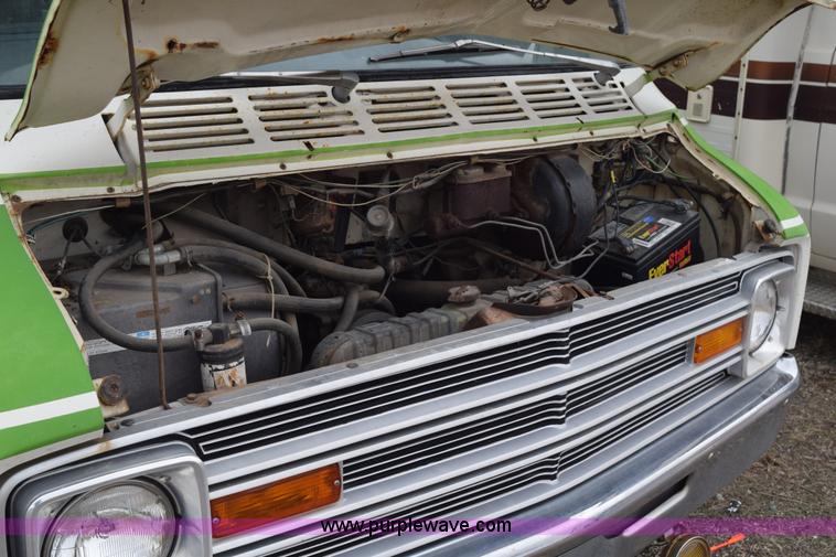 image for item K7245 1975 Dodge Sportsman camper
