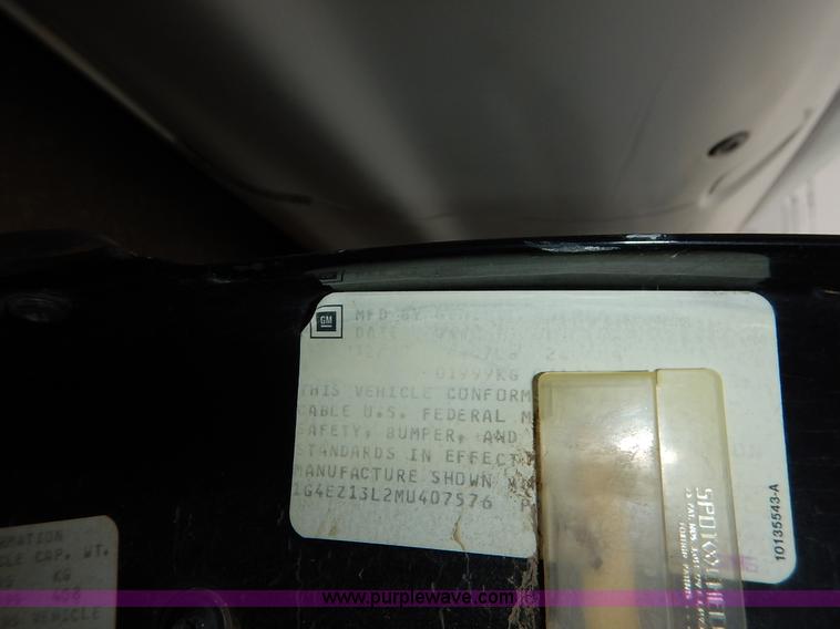 image for item K8867 1991 Buick Riviera