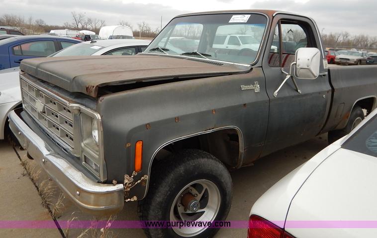 image for item K8871 1979 Chevrolet 1500 pickup truck