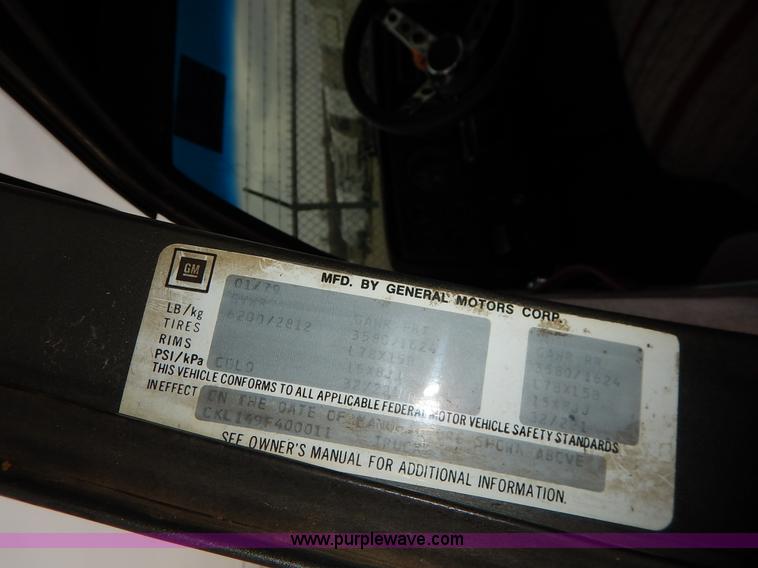 image for item K8871 1979 Chevrolet 1500 pickup truck