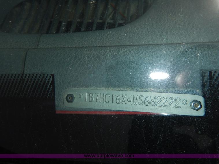 image for item K8892 1998 Dodge Ram 1500 pickup truck