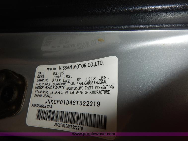 image for item K8896 1995 Infiniti g20