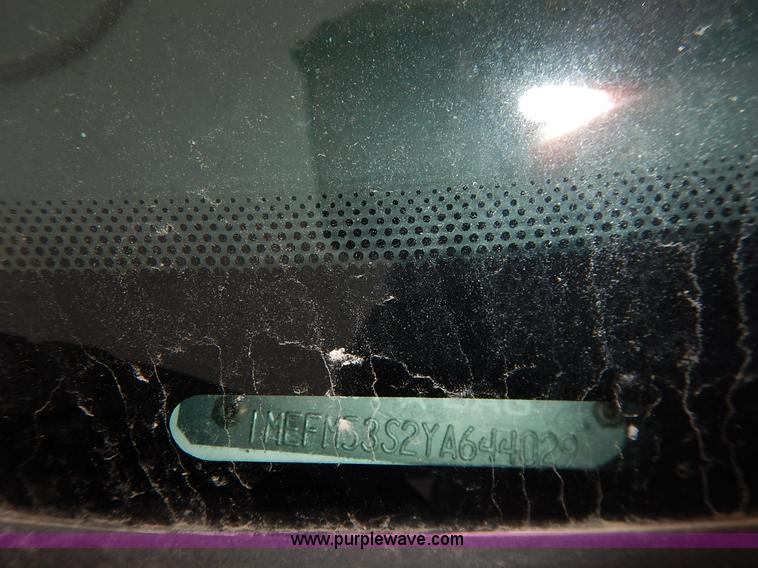 image for item K8900 2000 Mercury Sable