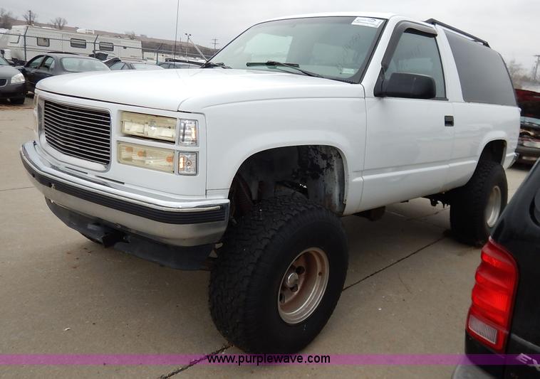 image for item K8915 1995 Chevrolet Blazer SUV