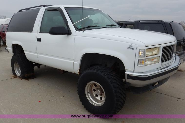 image for item K8915 1995 Chevrolet Blazer SUV
