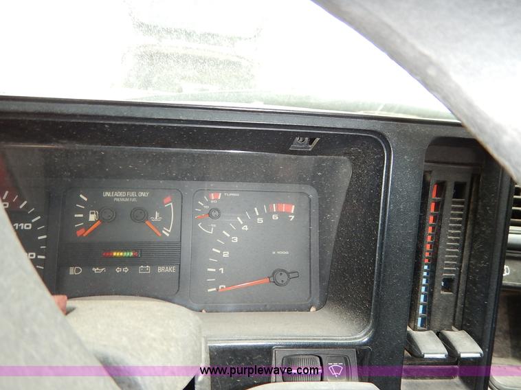 image for item K8919 1985 Merkur XR4TI