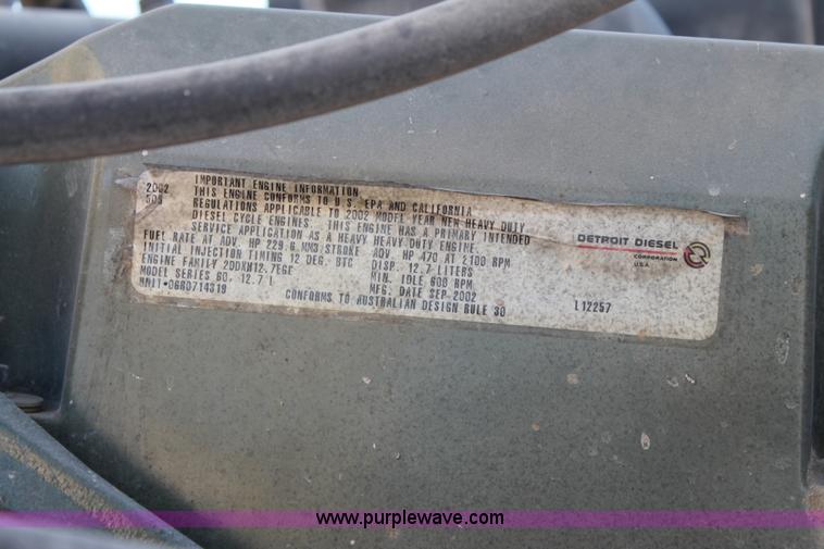 image for item AO9540 2003 Freightliner Century Class ST120 semi truck