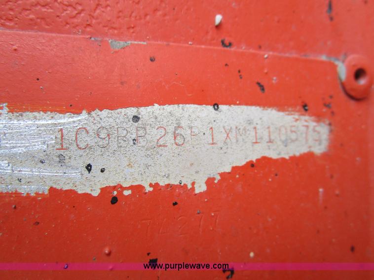 image for item D2368 1999 Clement end dump trailer