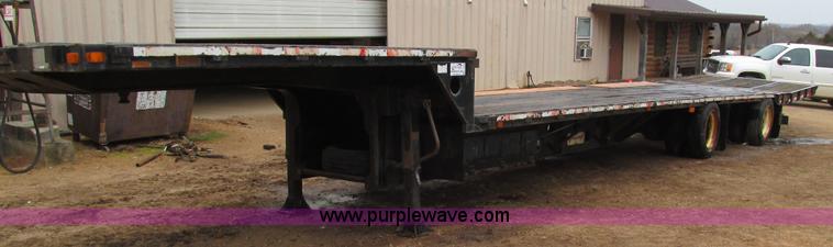 image for item I3072 1985 Transcraft DTL22-45 drop deck trailer
