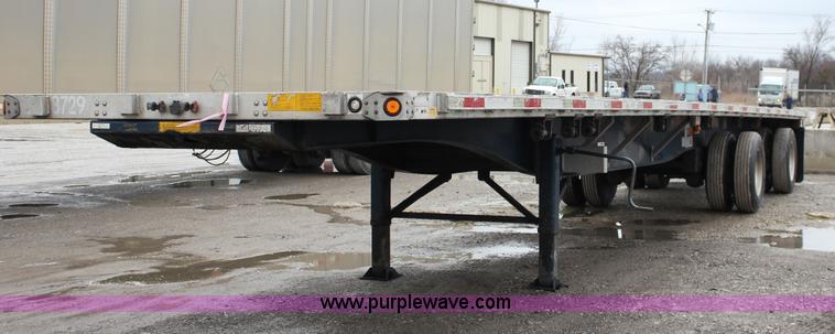 image for item J2284 2006 Utility Built 4802 flatbed trailer