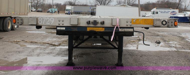 image for item J2284 2006 Utility Built 4802 flatbed trailer