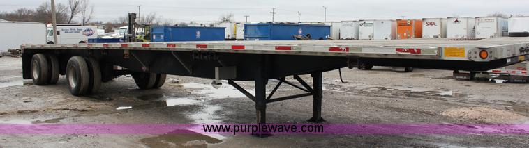 image for item J2284 2006 Utility Built 4802 flatbed trailer