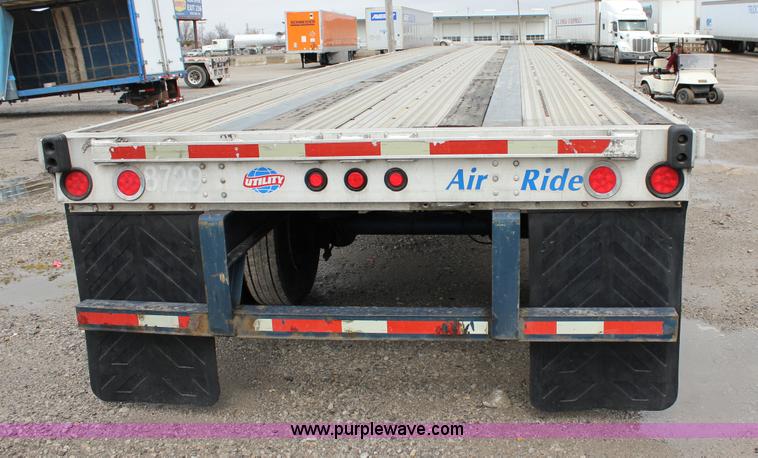 image for item J2284 2006 Utility Built 4802 flatbed trailer
