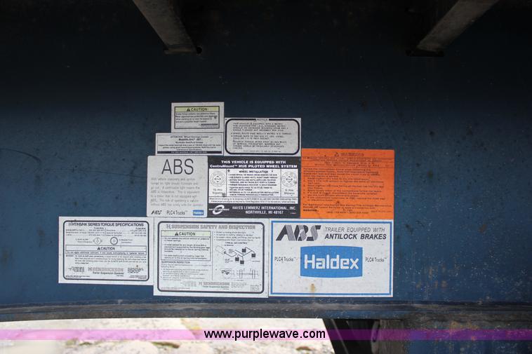 image for item J2284 2006 Utility Built 4802 flatbed trailer