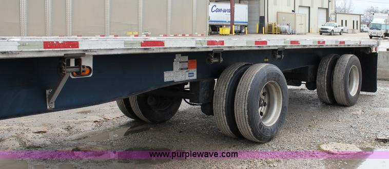 image for item J2284 2006 Utility Built 4802 flatbed trailer