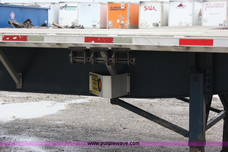 image for item J2284 2006 Utility Built 4802 flatbed trailer