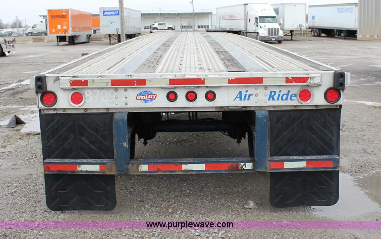 image for item J2284 2006 Utility Built 4802 flatbed trailer