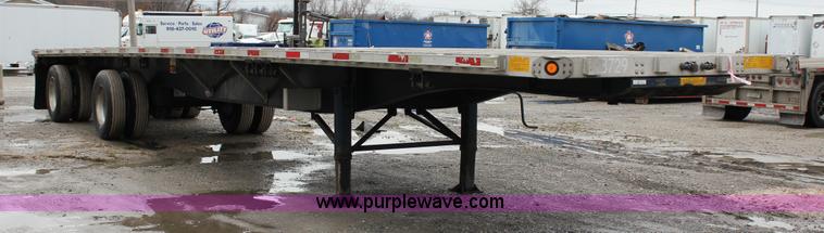 image for item J2284 2006 Utility Built 4802 flatbed trailer