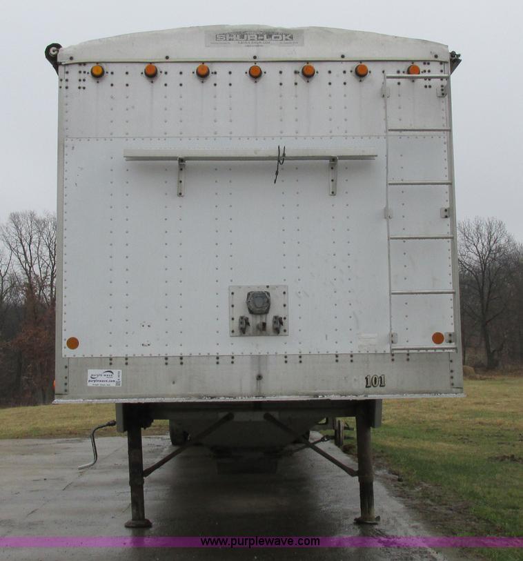 image for item K2072 1998 Cornhusker bottom dump trailer