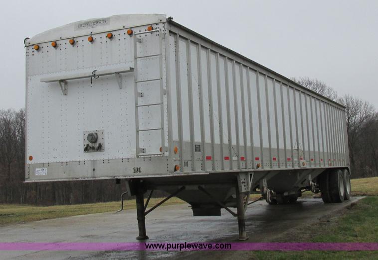 image for item K2072 1998 Cornhusker bottom dump trailer