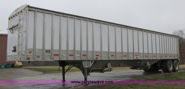 image for item K2072 1998 Cornhusker bottom dump trailer