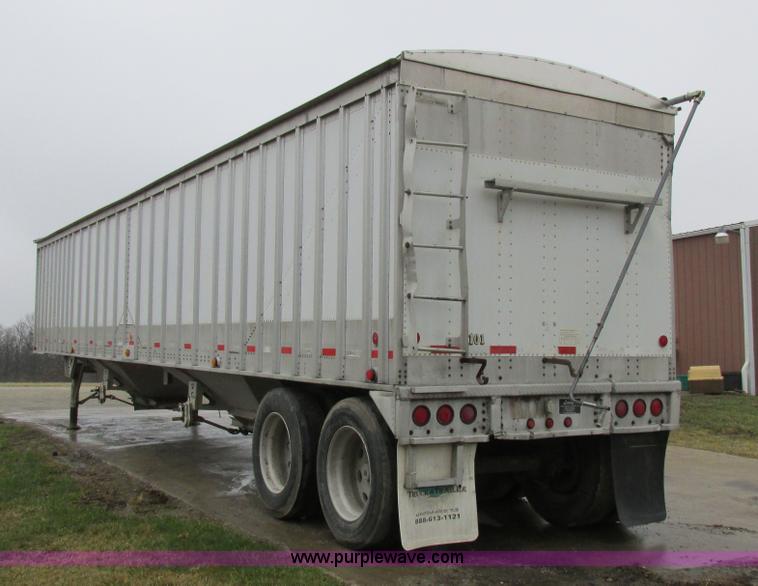 image for item K2072 1998 Cornhusker bottom dump trailer