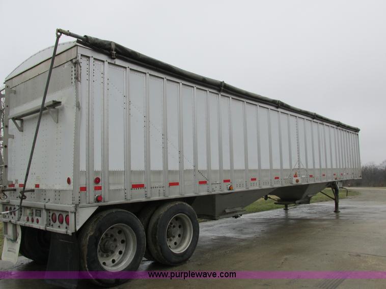 image for item K2072 1998 Cornhusker bottom dump trailer