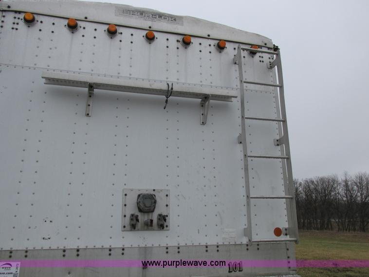 image for item K2072 1998 Cornhusker bottom dump trailer