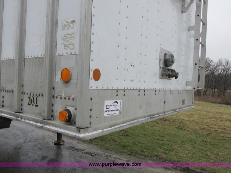 image for item K2072 1998 Cornhusker bottom dump trailer