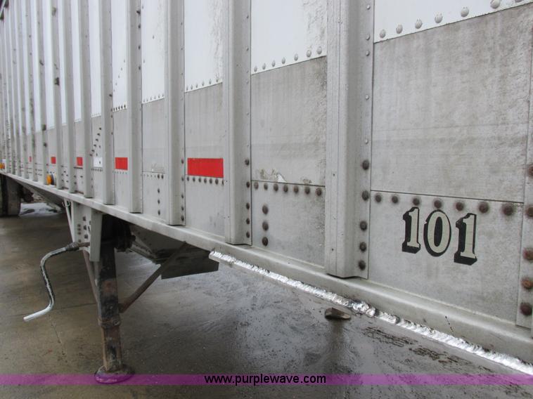 image for item K2072 1998 Cornhusker bottom dump trailer