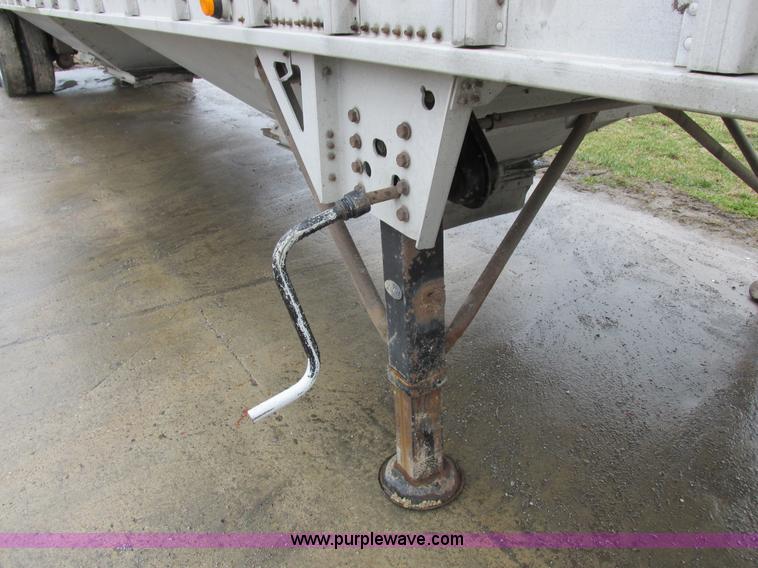 image for item K2072 1998 Cornhusker bottom dump trailer