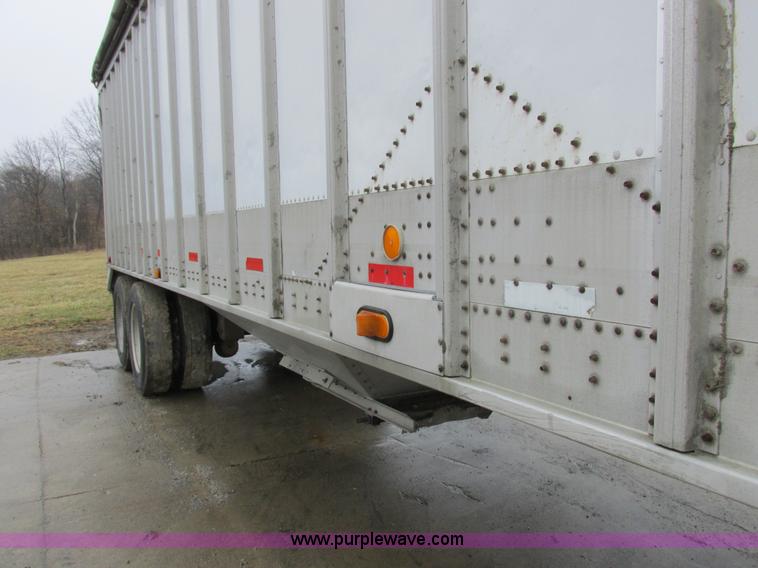 image for item K2072 1998 Cornhusker bottom dump trailer