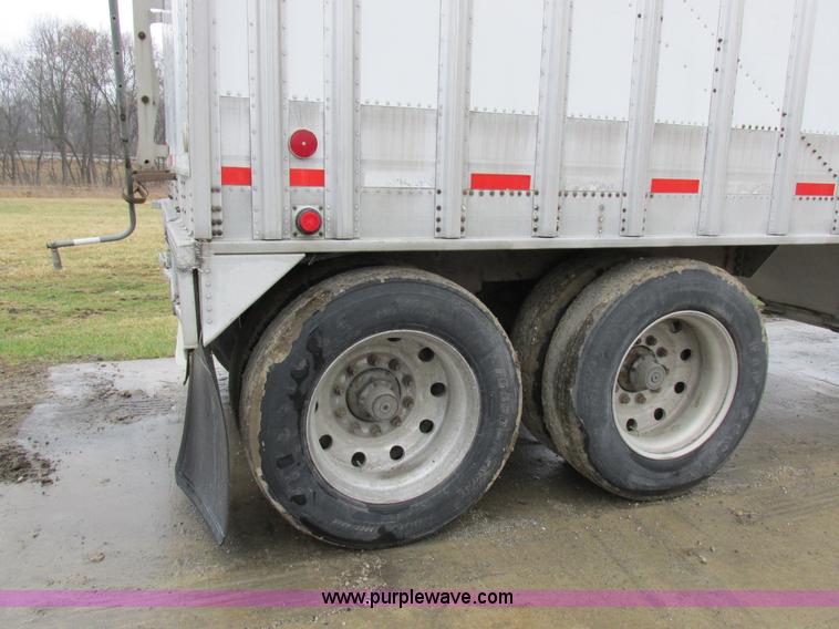 image for item K2072 1998 Cornhusker bottom dump trailer
