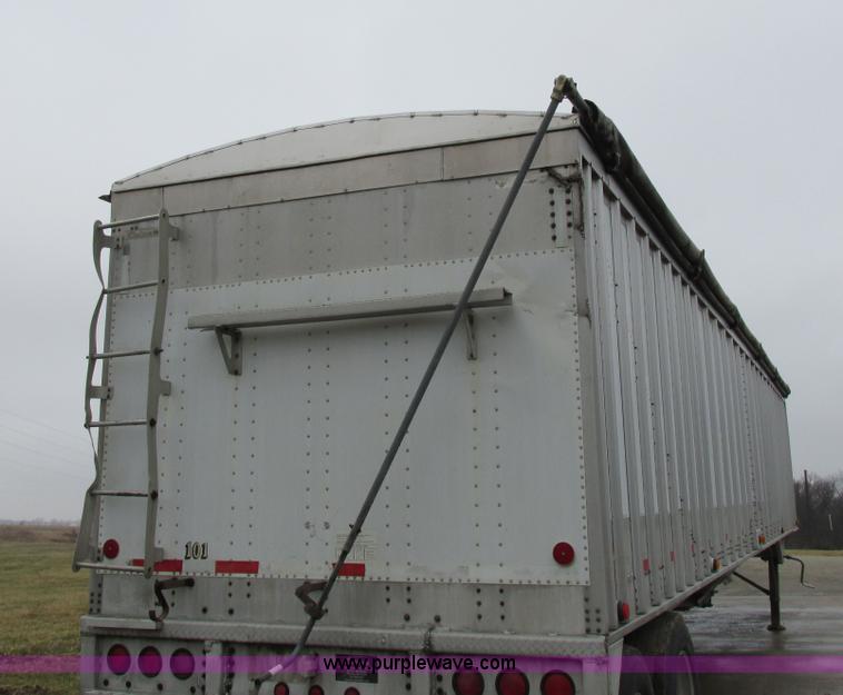 image for item K2072 1998 Cornhusker bottom dump trailer