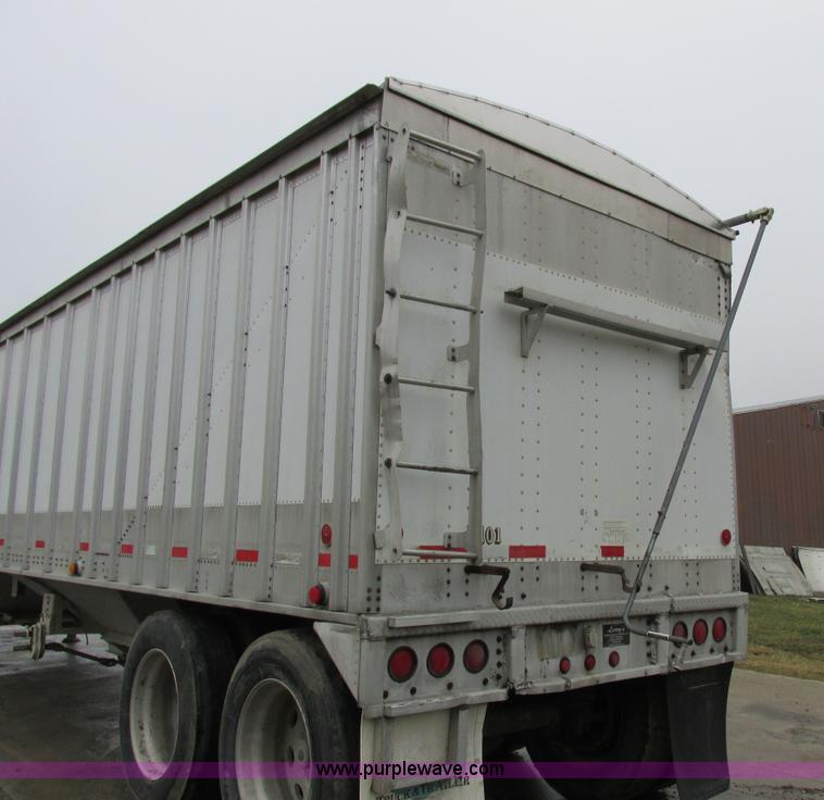 image for item K2072 1998 Cornhusker bottom dump trailer