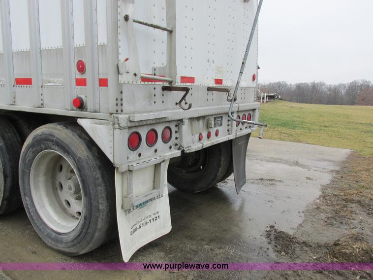 image for item K2072 1998 Cornhusker bottom dump trailer
