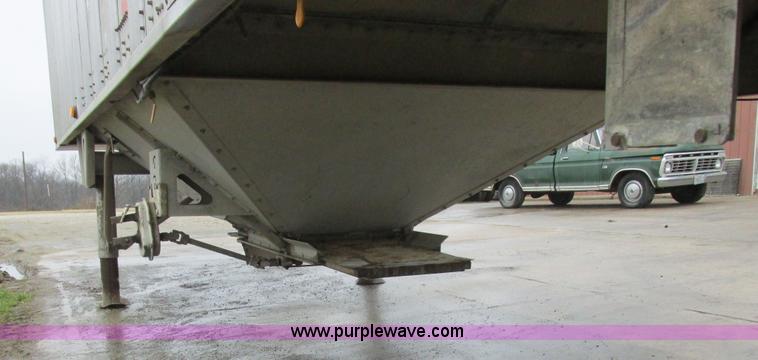 image for item K2072 1998 Cornhusker bottom dump trailer