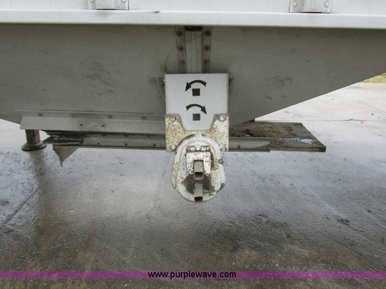 image for item K2072 1998 Cornhusker bottom dump trailer