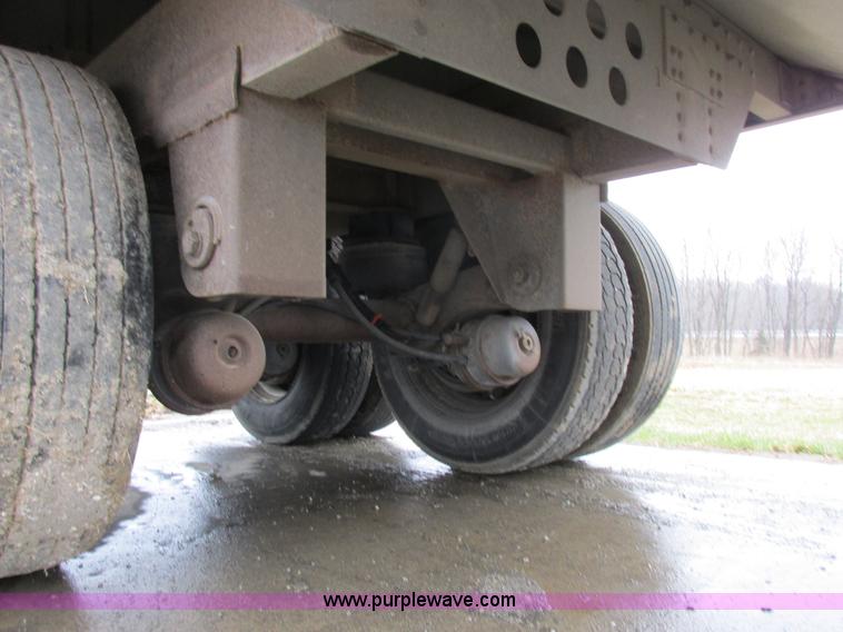 image for item K2072 1998 Cornhusker bottom dump trailer