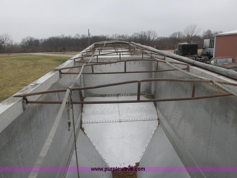 image for item K2072 1998 Cornhusker bottom dump trailer