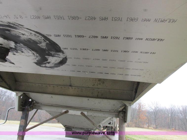 image for item K2072 1998 Cornhusker bottom dump trailer