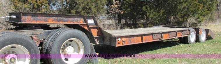 image for item K2074 1961 Keystone TRR39 lowboy trailer