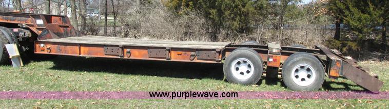 image for item K2074 1961 Keystone TRR39 lowboy trailer