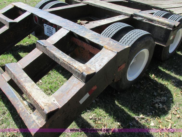 image for item K2074 1961 Keystone TRR39 lowboy trailer