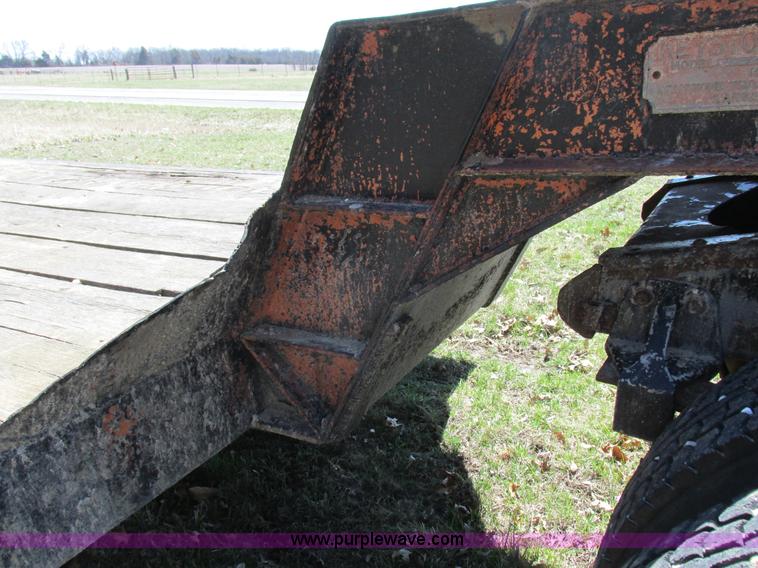 image for item K2074 1961 Keystone TRR39 lowboy trailer