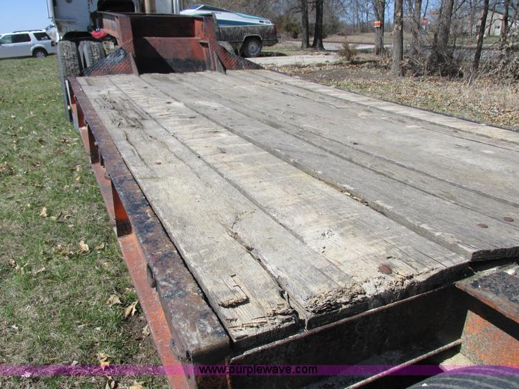 image for item K2074 1961 Keystone TRR39 lowboy trailer