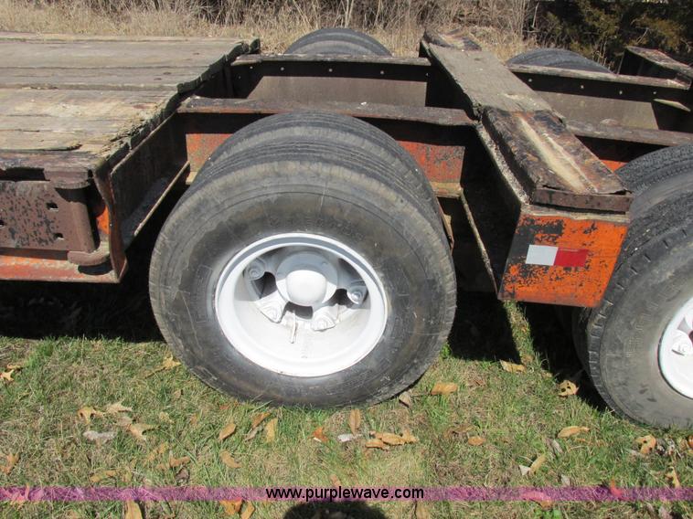 image for item K2074 1961 Keystone TRR39 lowboy trailer
