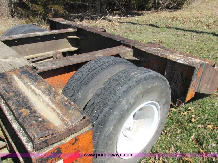image for item K2074 1961 Keystone TRR39 lowboy trailer